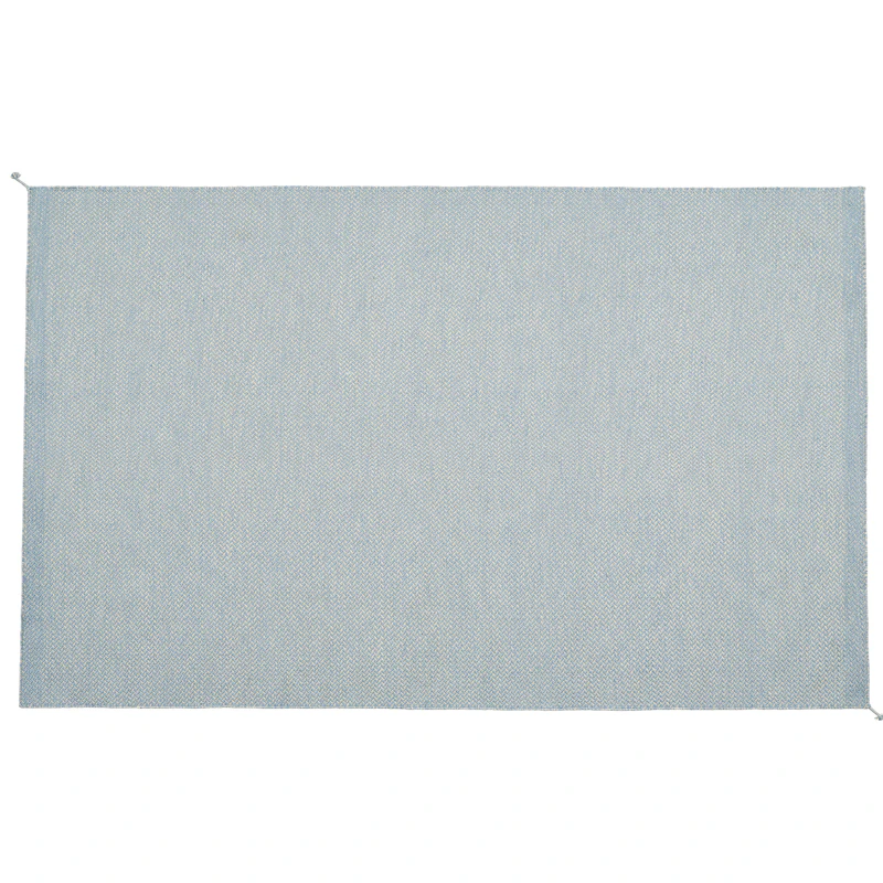 Ply Matta Återvunnen Polyester Ljusblå, 200x300 cm