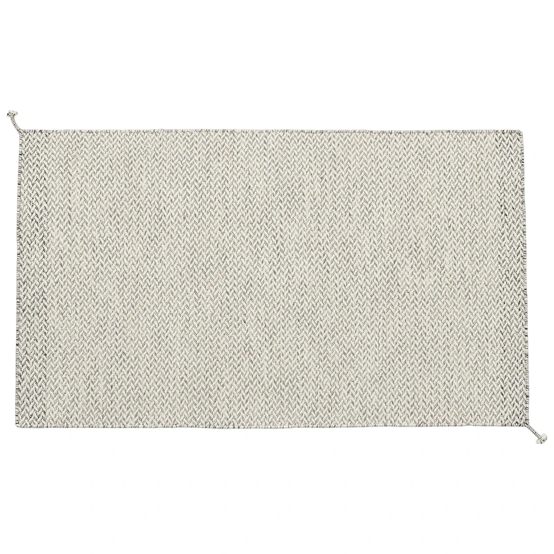 Ply Matta Återvunnen Polyester Off-white, 85x140 cm