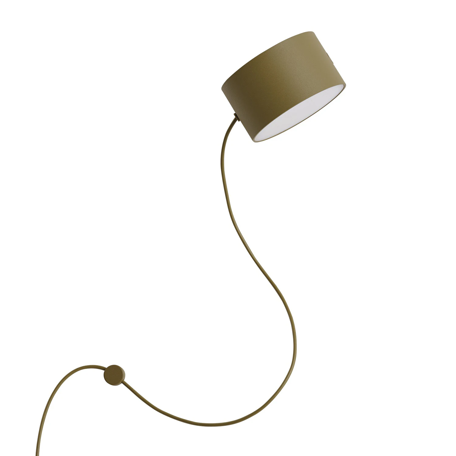 Muuto Post V&auml;gglampa Brown Green - V&auml;gglampor Silikon Brungr&ouml;n - 22615