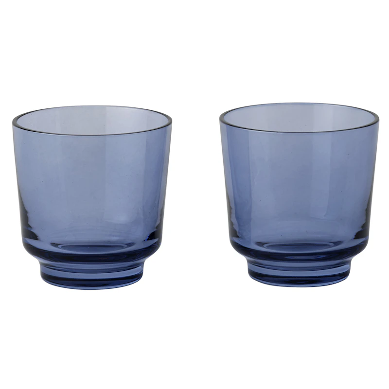 Raise Glas 2-pack 20 cl, Indigo