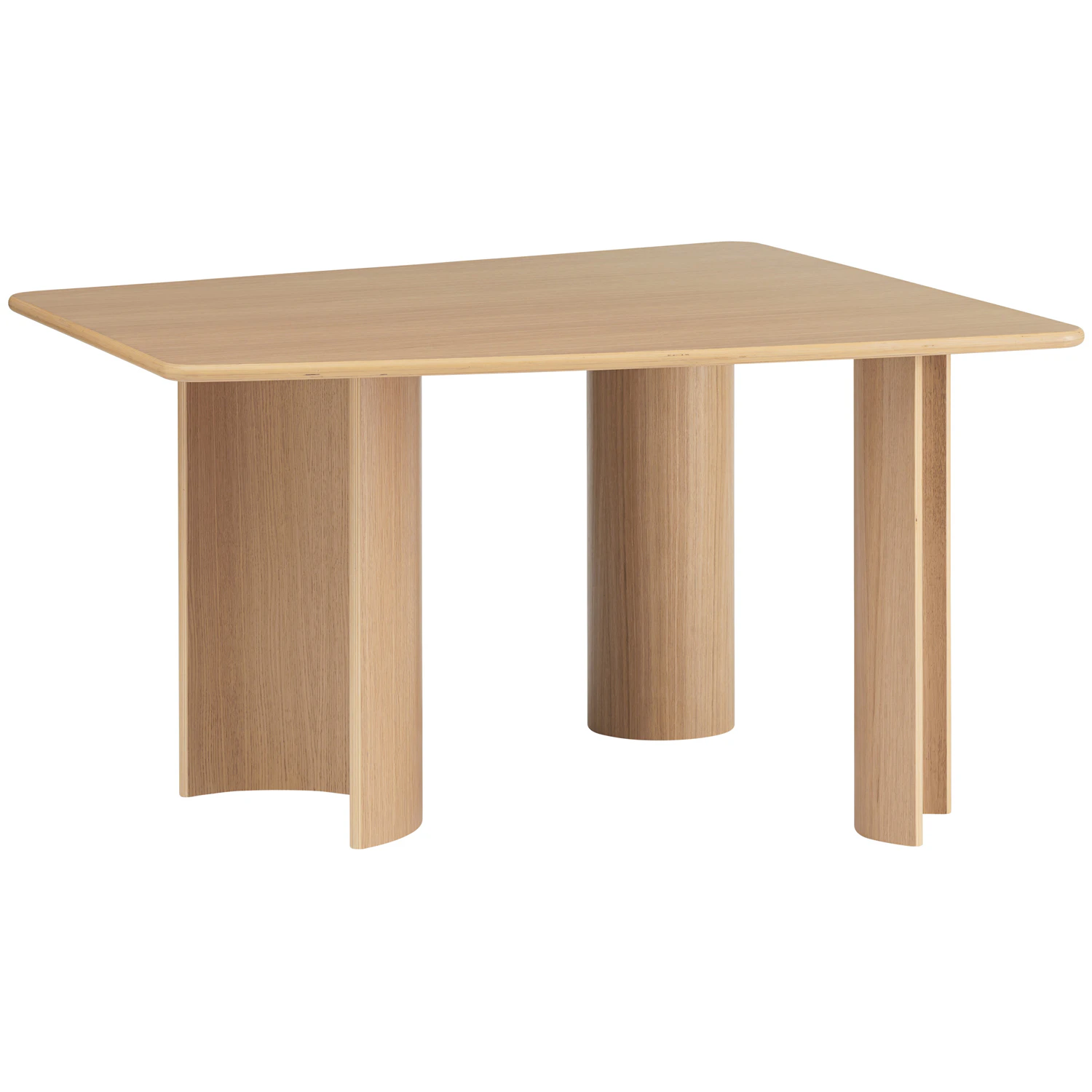 Muuto Re-norm Matbord 120x130 Cm Ek - Matbord & Barbord fan&eacute;r Ek - RNTAB130A01