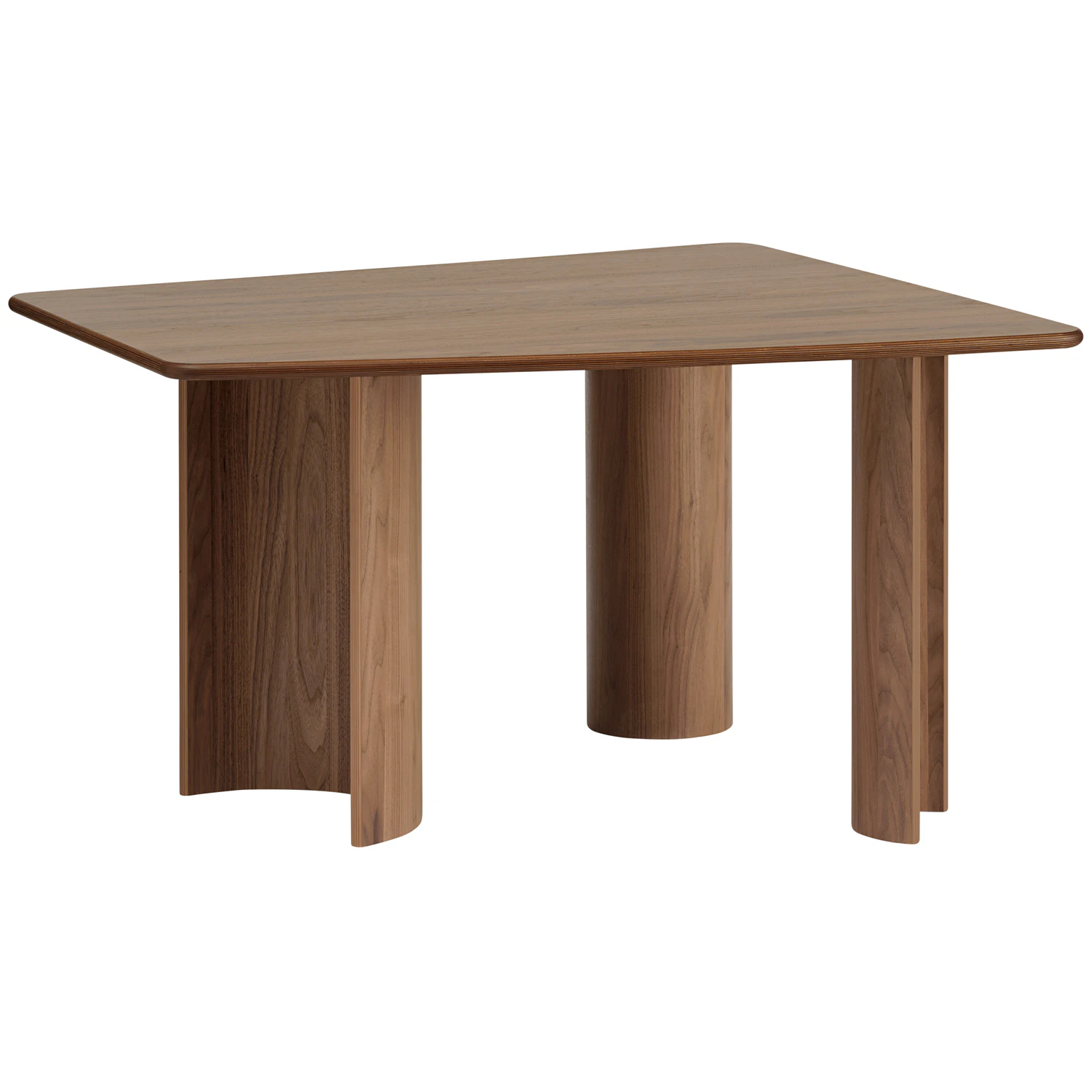 Muuto Re-norm Matbord 120x130 Cm Valn&ouml;t - Matbord & Barbord sfan&eacute;r Valn&ouml;t - 44014