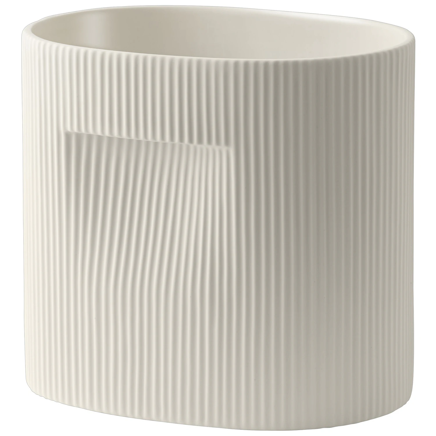 Muuto Ridge Kruka 24 Cm Off-white - Krukor Lergods Off-White - RIDPLA24A02