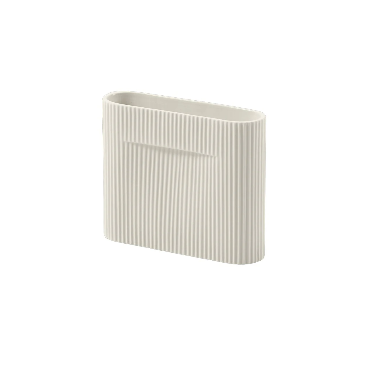 Muuto Ridge Vas 16,5 Cm Off-white - Vaser Lergods Off-White - RIDVAS16A03