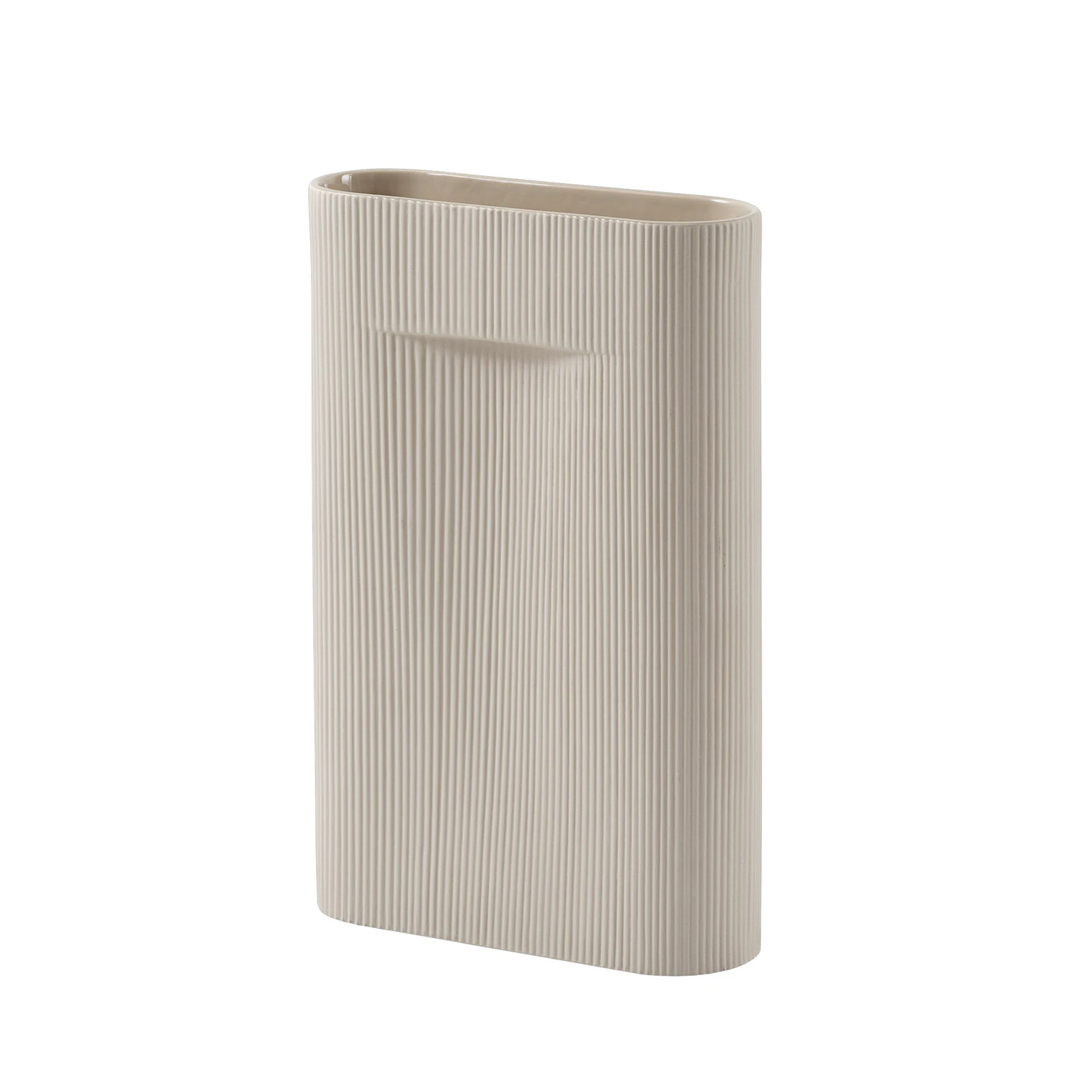 Muuto Ridge Vas 48 Cm Beige - Vaser Lergods Beige - RIDVAS48A01