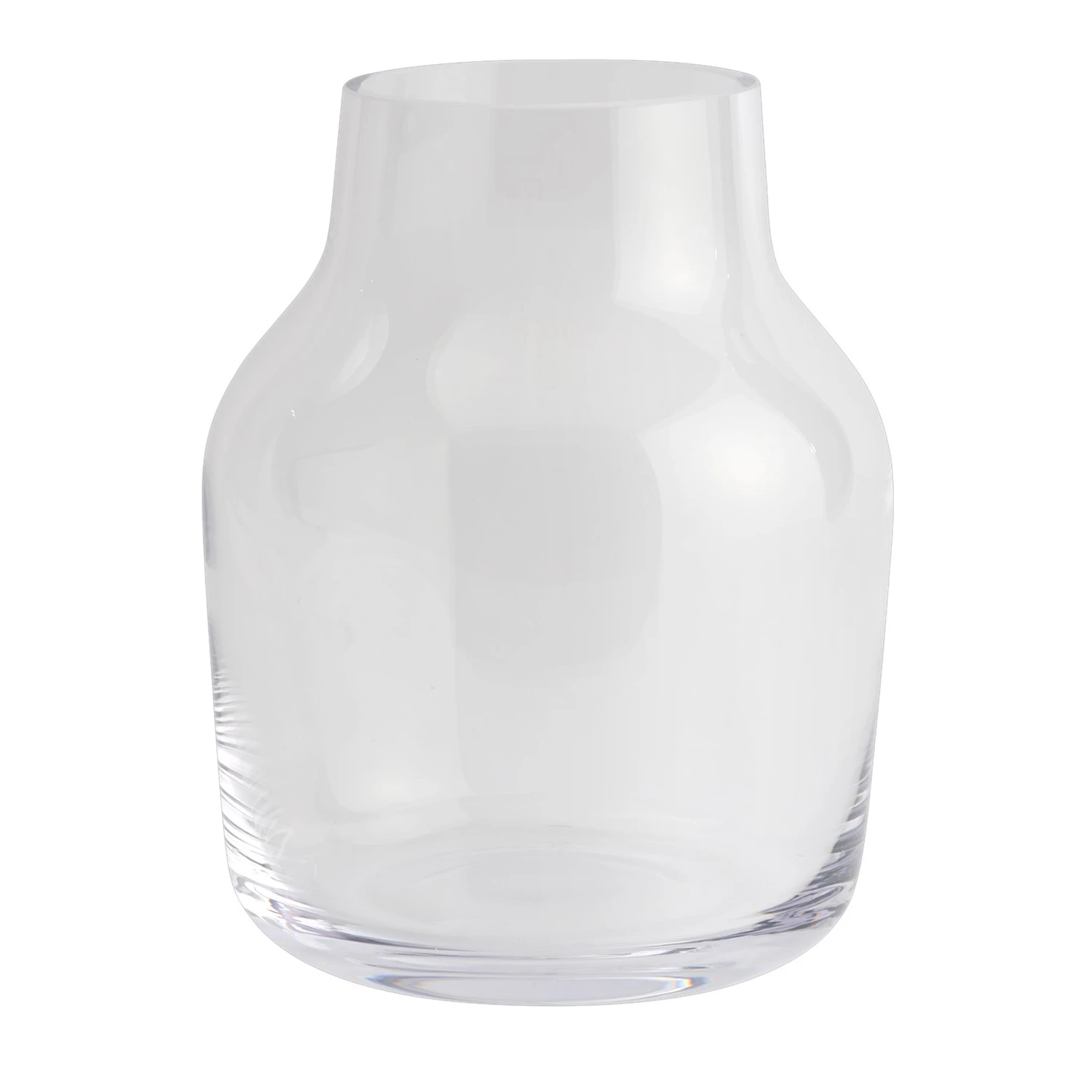 Muuto Silent Vas &Oslash;15 Cm Klar - Vaser Glas Klar - SILVAS15A02