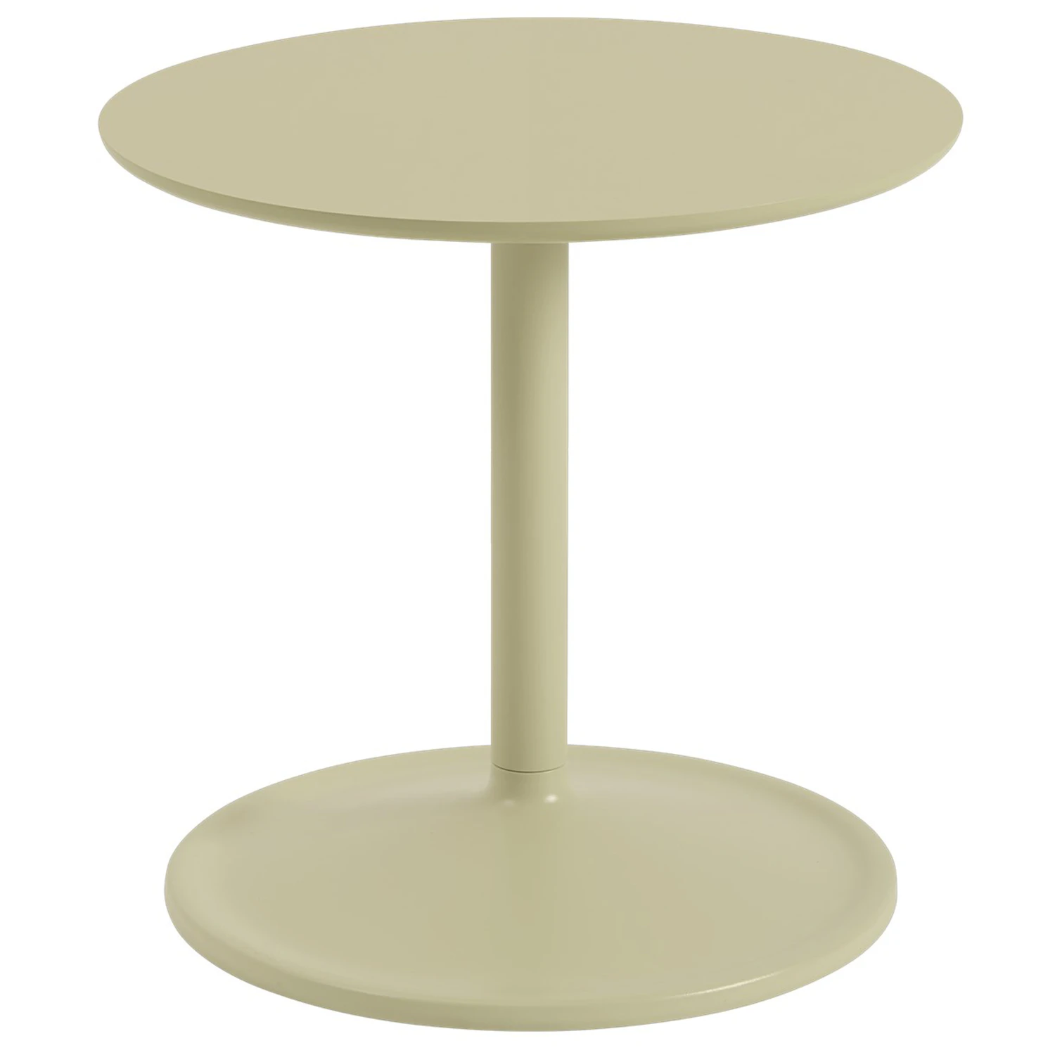 Muuto Soft Sidobord &Oslash;41x40 Cm Beige Green - Sidobord & Avlastningsbord Laminat Beige-Green - SOSIT41R10303