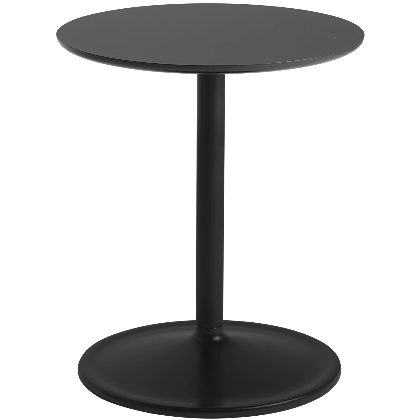 Muuto Soft Sidobord &Oslash;41x48 Cm Svart - Sidobord & Avlastningsbord Svart - SOSIT41R20101