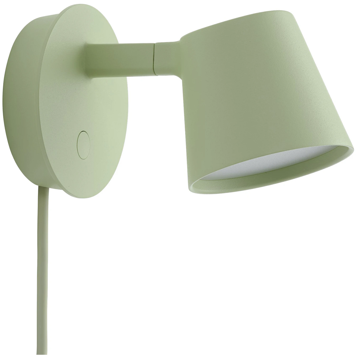 Muuto Tip V&auml;gglampa Ljusgr&ouml;n - V&auml;gglampor Pulverlackerad Aluminium Ljusgr&ouml;n - TIPWAL04