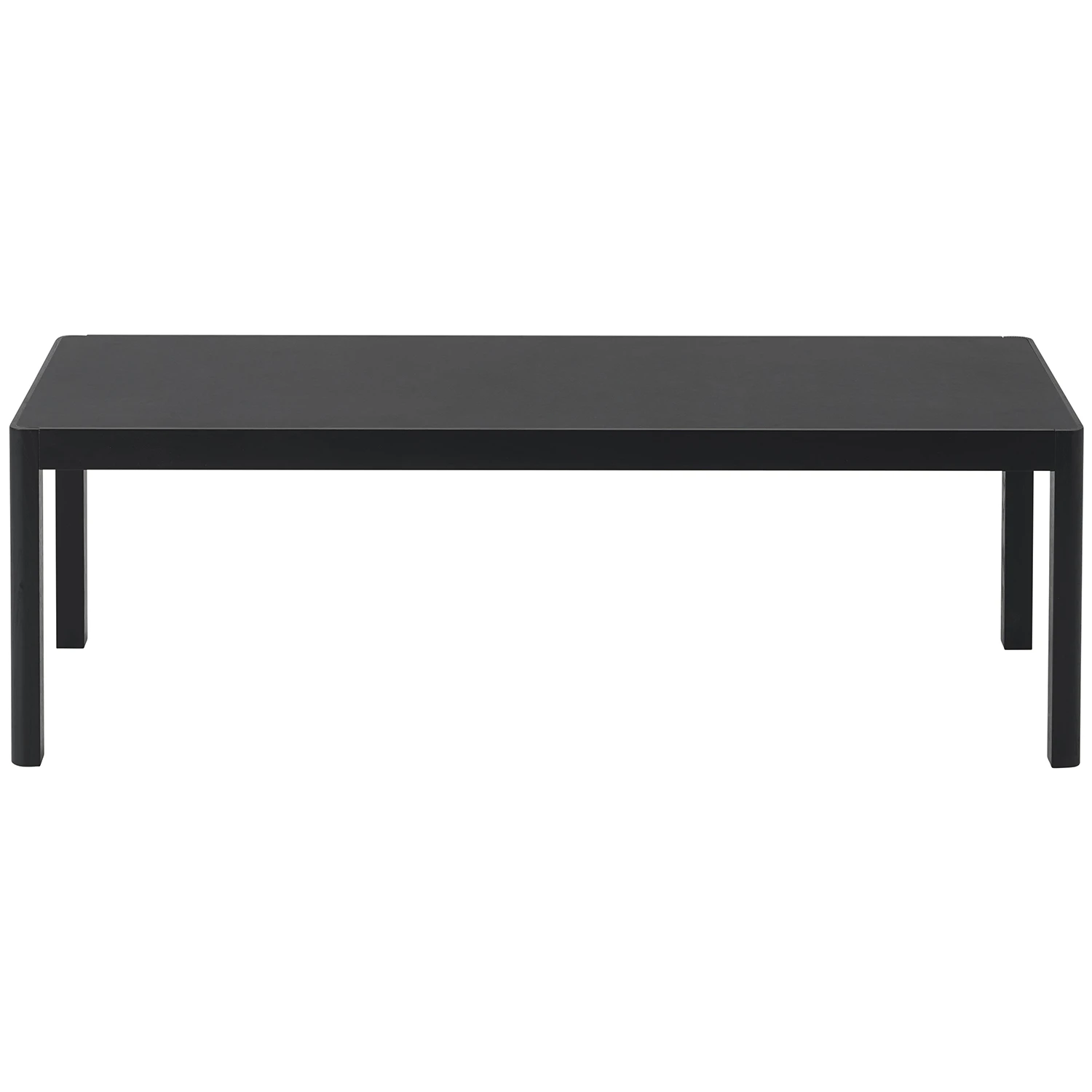 Muuto Workshop Soffbord 43x120 Cm Svart - Soffbord Ekfan&eacute;r Svart - WORCOT120A04