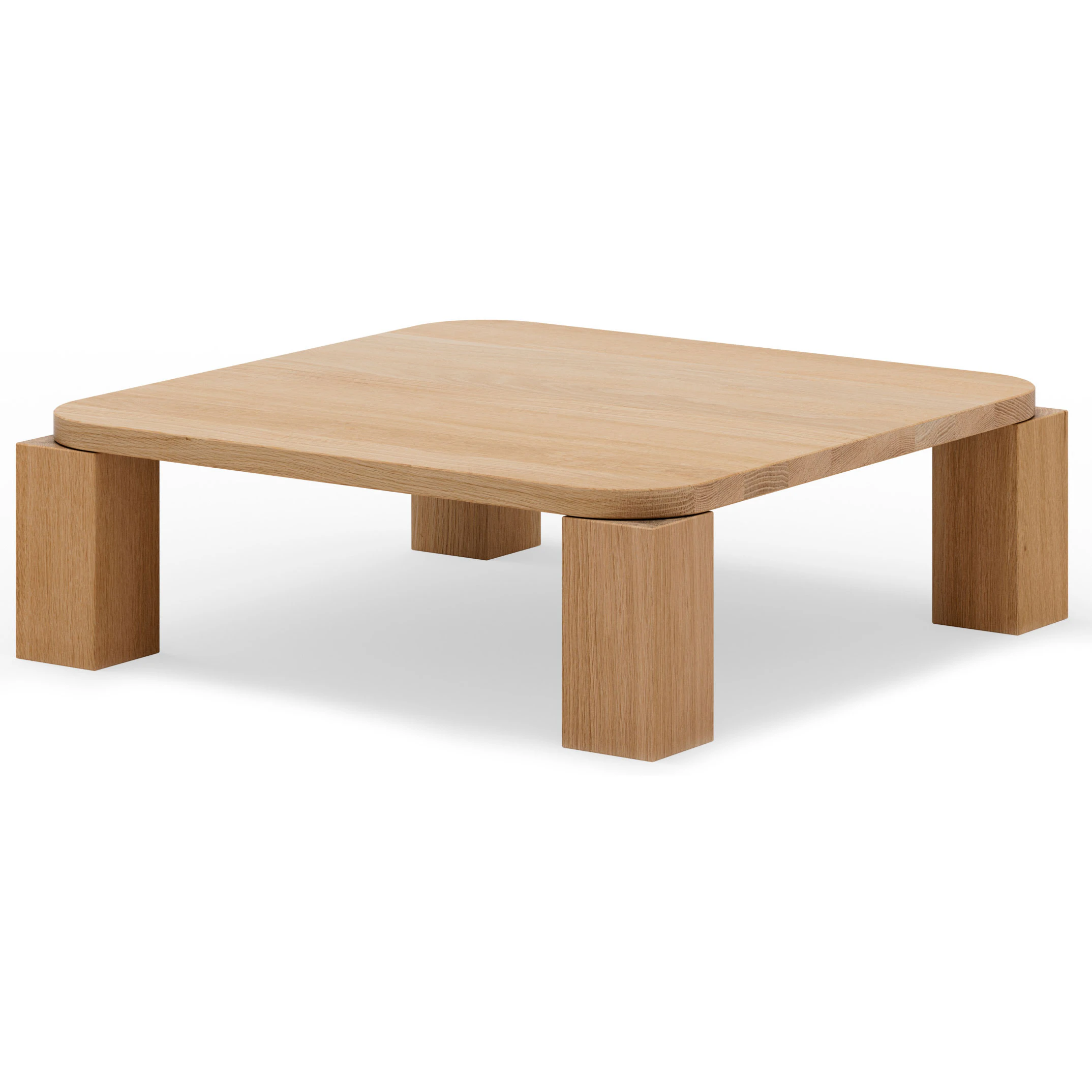New Works Atlas Coffee Table Natural Oak 820x820 - Soffbord Ek - 42630