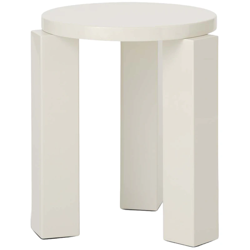 Atlas Pall Rund, Creme