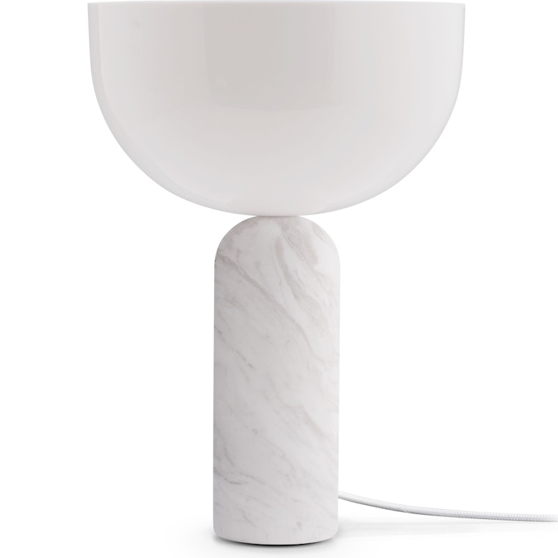 Kizu Bordslampa Small, Vit Marmor