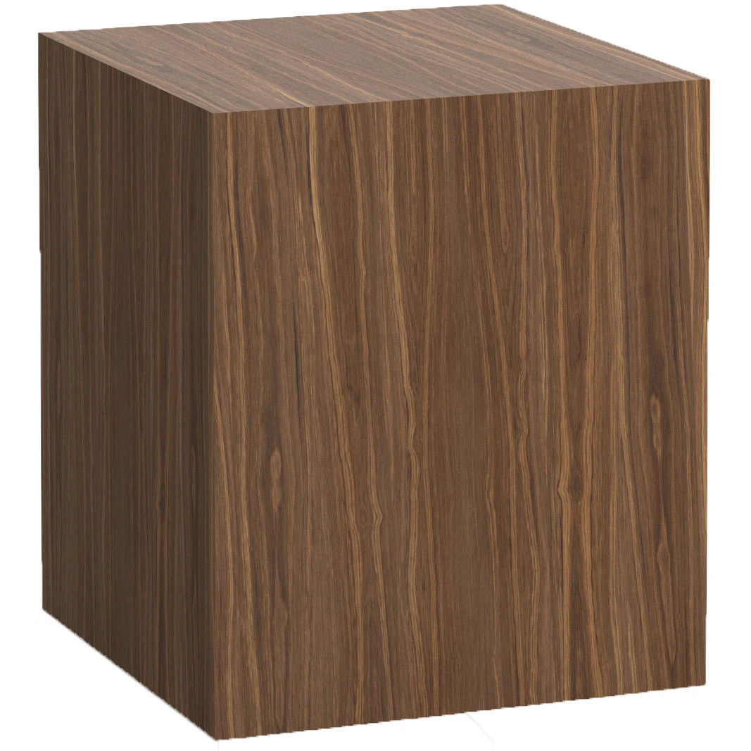New Works Mass Side Table - Sidobord & Avlastningsbord sfan&eacute;r Valn&ouml;t - 40930