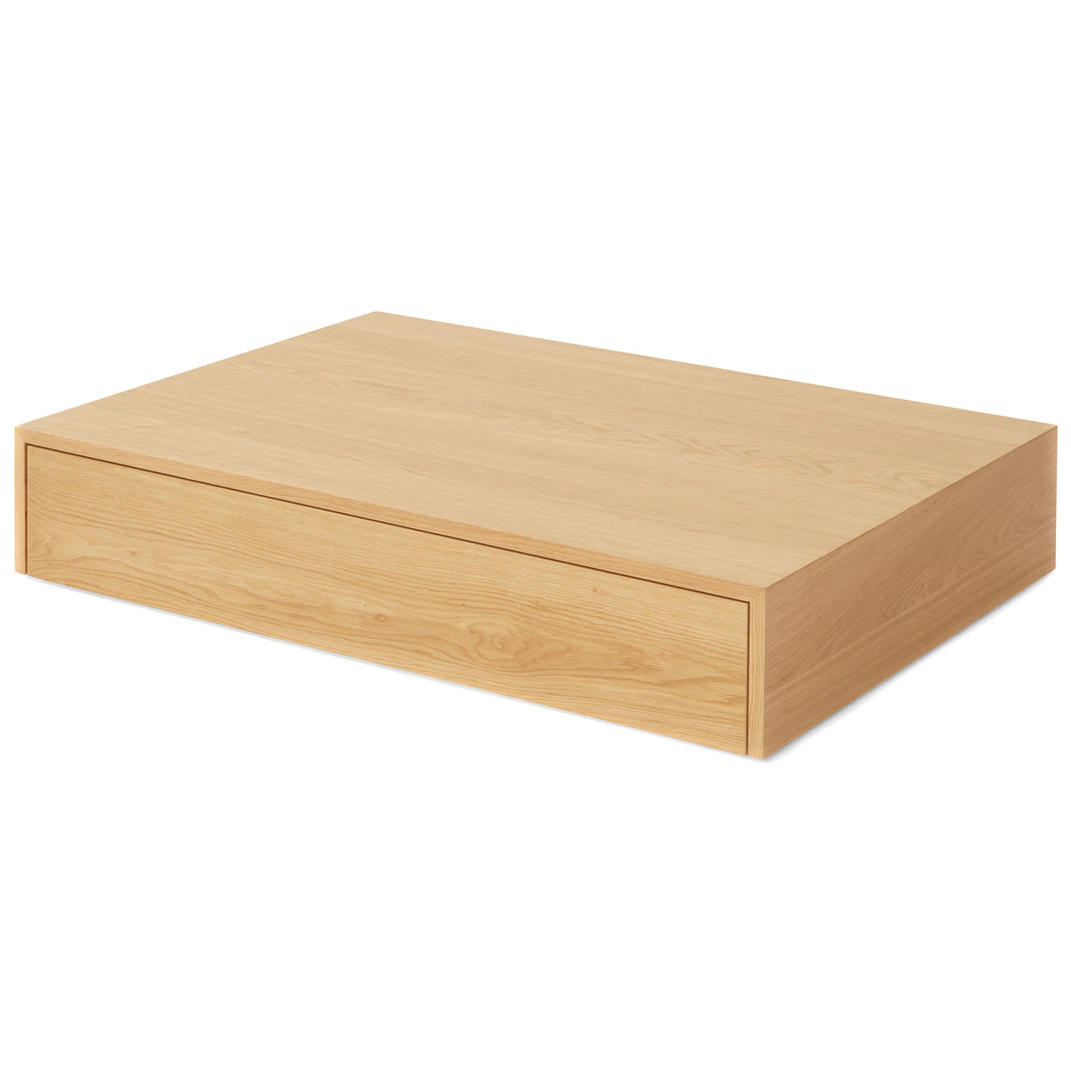 New Works Mass Soffbord Bred Med L&aring;da Ek - Soffbord fan&eacute;r Ek - 40915