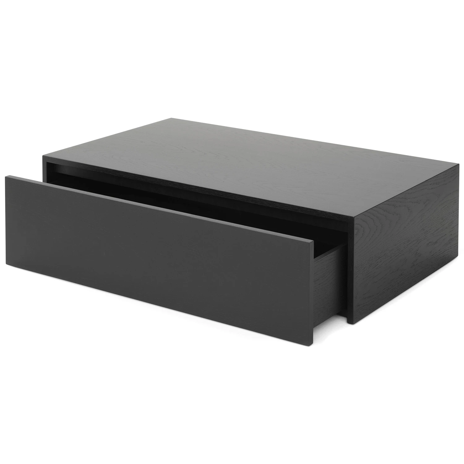 New Works Mass Soffbord H&ouml;g Med L&aring;da Svart Ek - Soffbord Ekfan&eacute;r Svart Ek - 40925