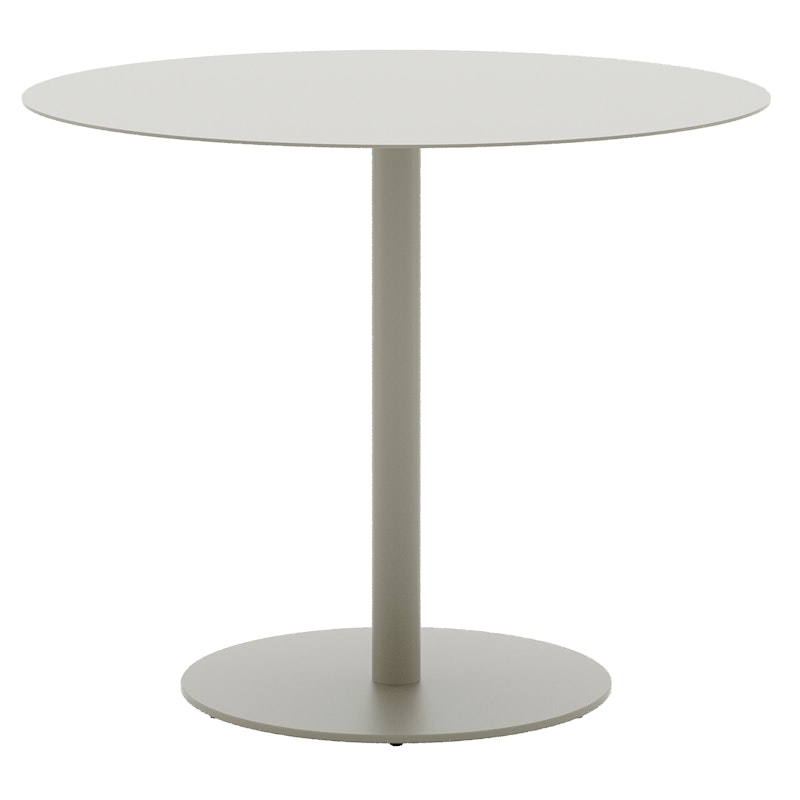 May Bistrobord Ø90 cm, Ljusgrå