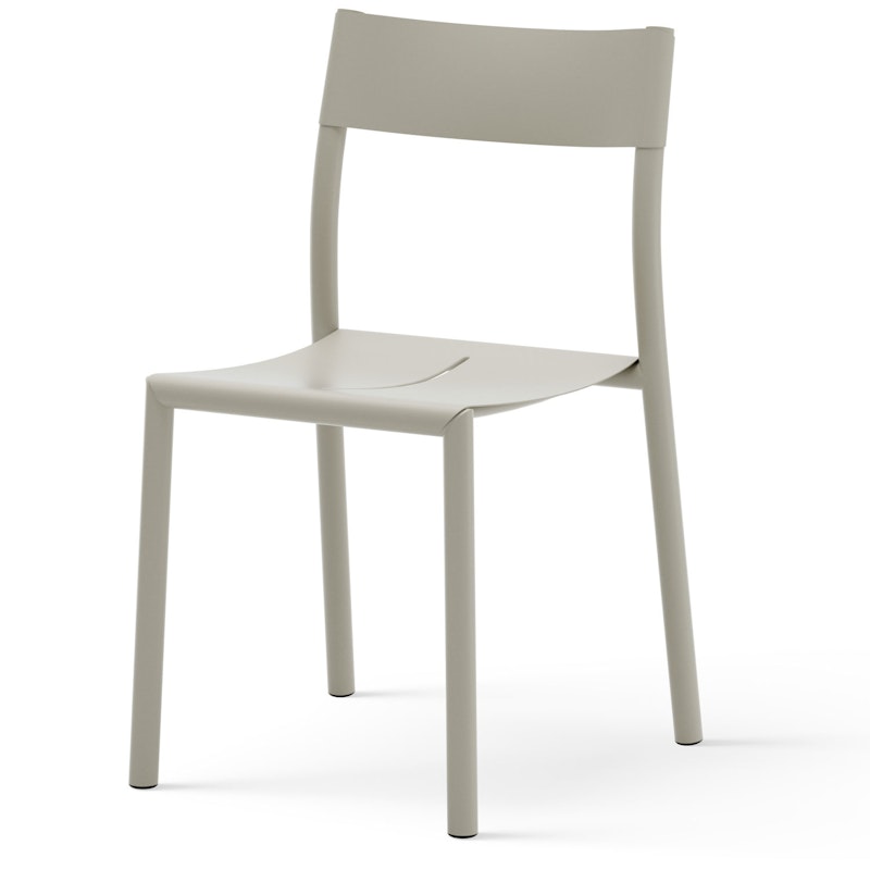 May Chair, Outdoor, Steel, Light Grey