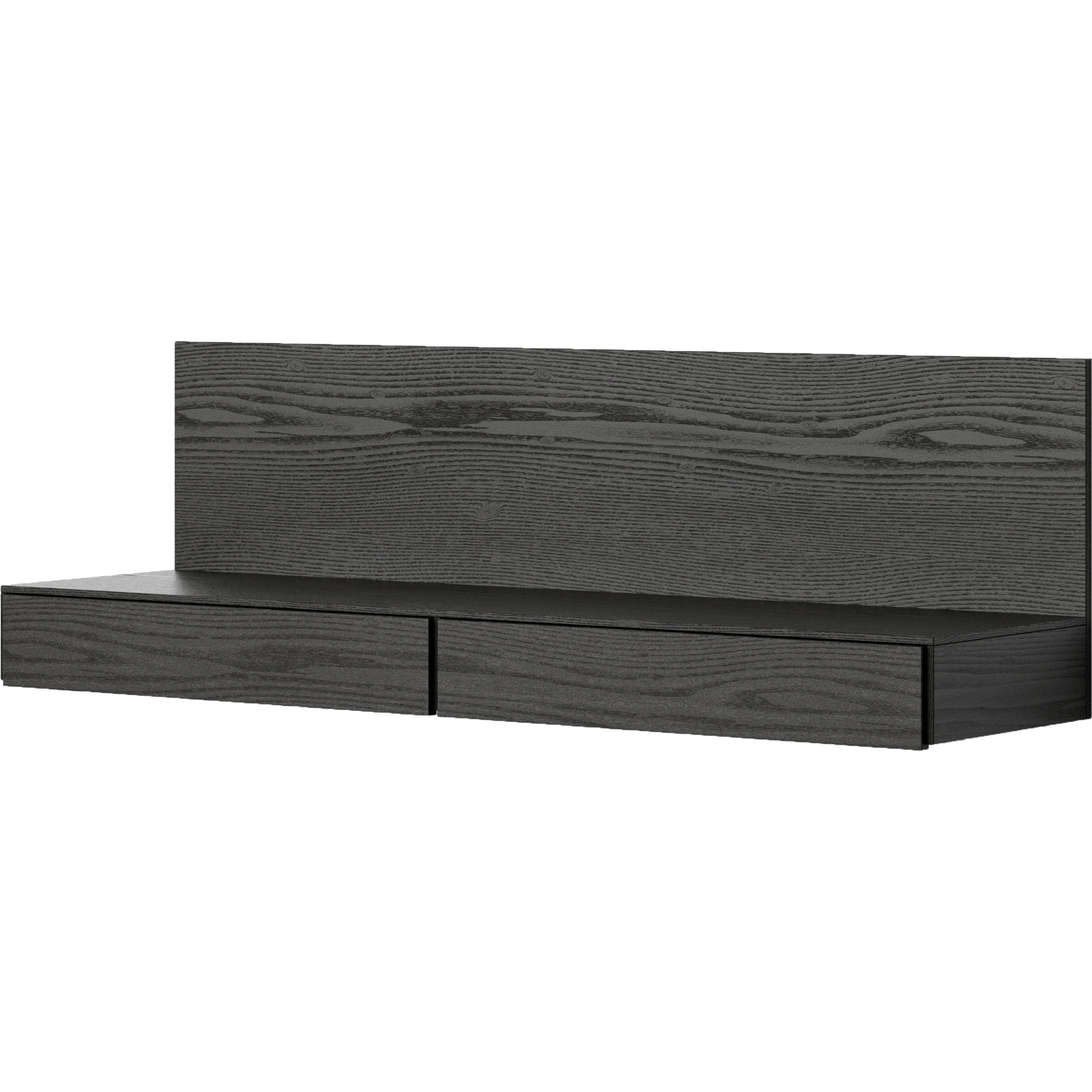 New Works Tana Mediemodul Svart - Skrivbord Ek Svart - 42441