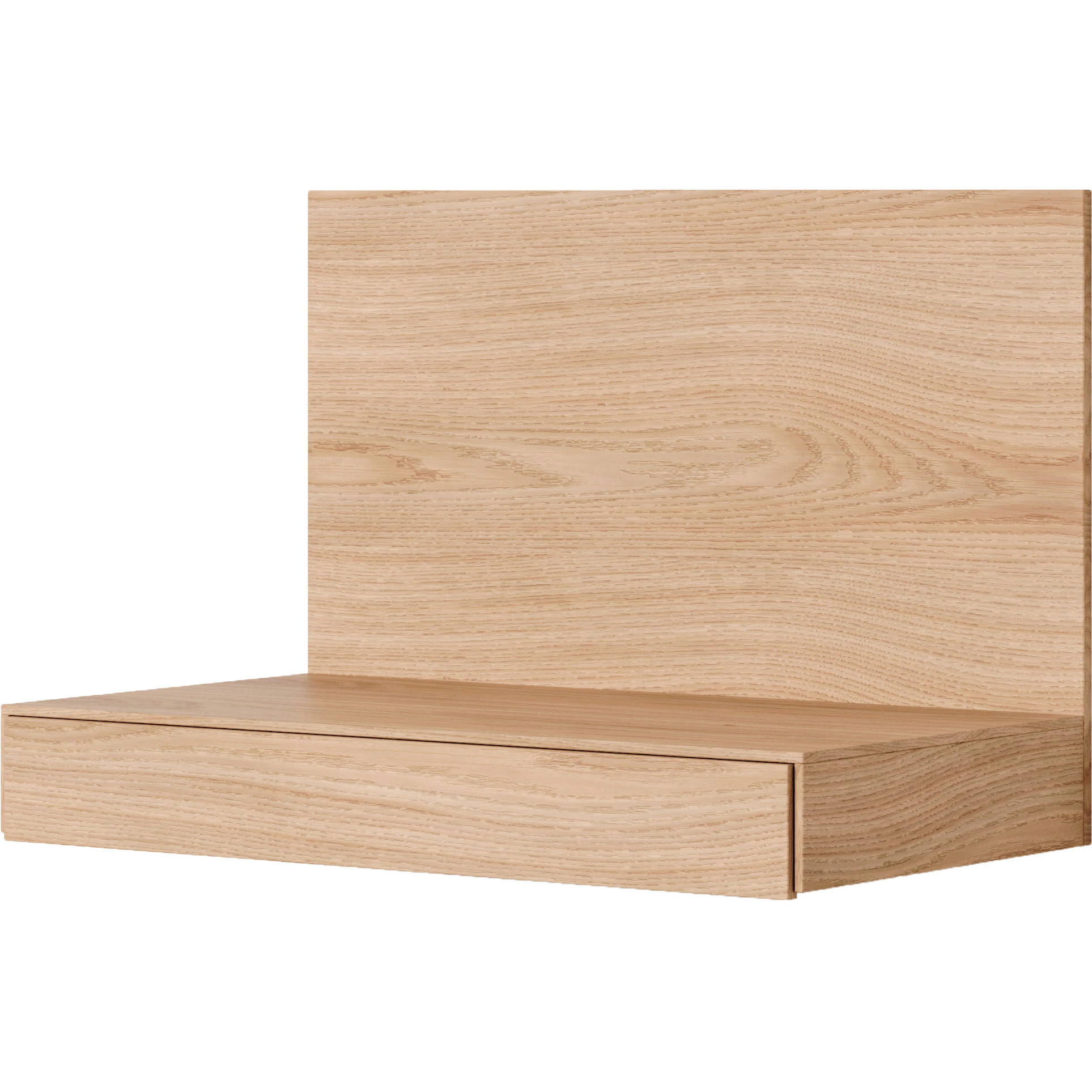 New Works Tana Skrivbord V&auml;ggmonterad Ek - Skrivbord Fan&eacute;r Ek - 42420