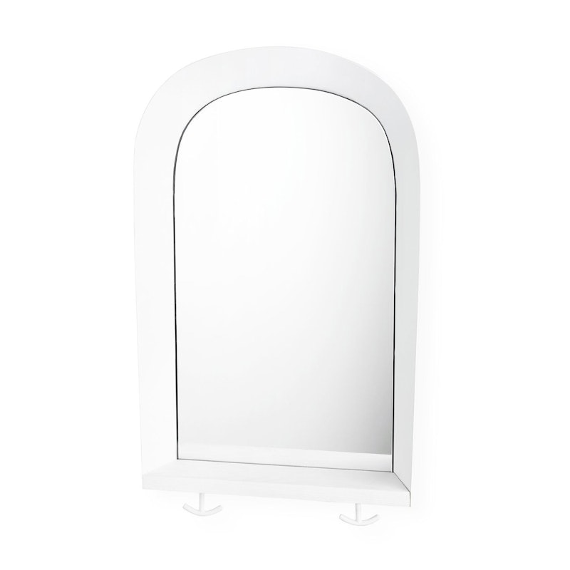 Portal Väggspegel 60x35 cm, Vit