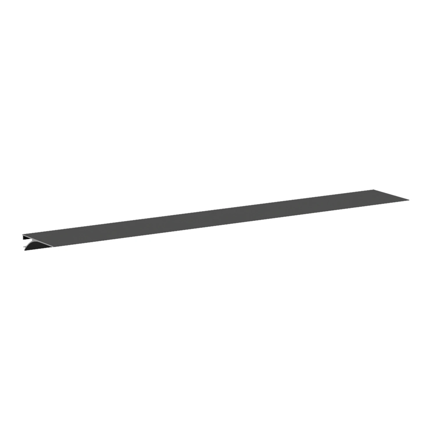 Nonuform Exilis Mini V&auml;gghylla 12x78 Cm Svart - V&auml;gghyllor Aluminium Svart - EXM780SW