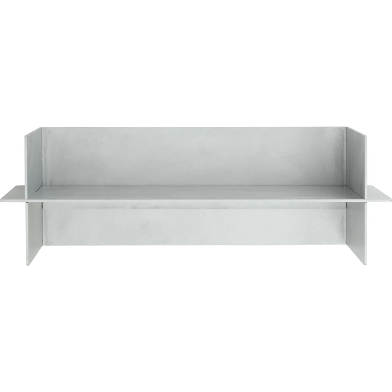 Alu Hylla Borstad Aluminium 60 cm