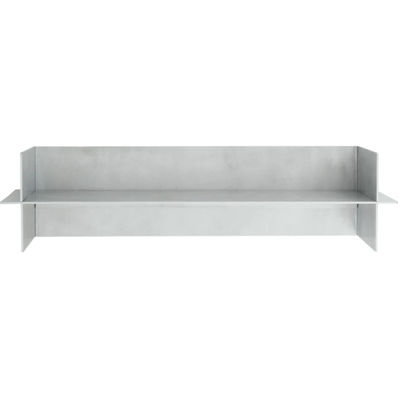 Alu Hylla Borstad Aluminium 80 cm