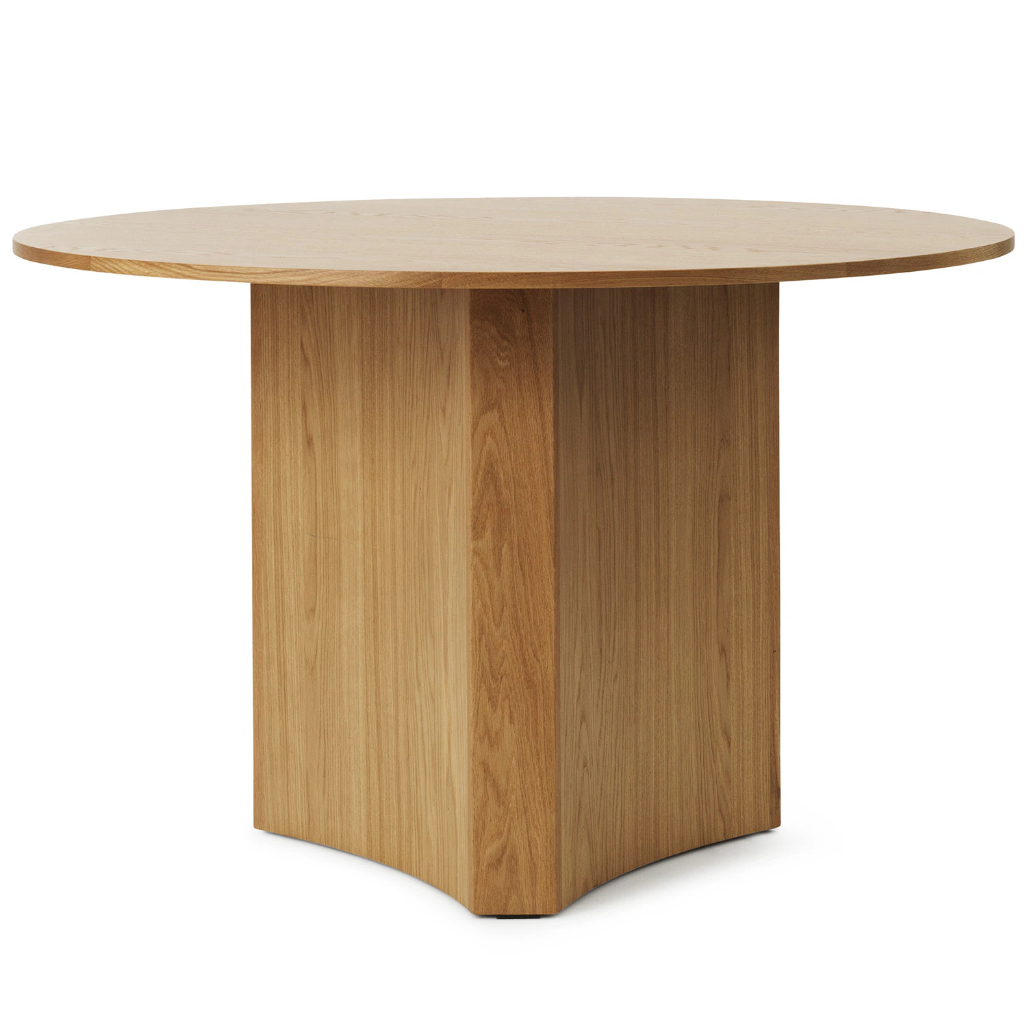 Normann Copenhagen Bue Matbord &Oslash;120 Cm Ek - Matbord & Barbord fan&eacute;r Ek - 608203