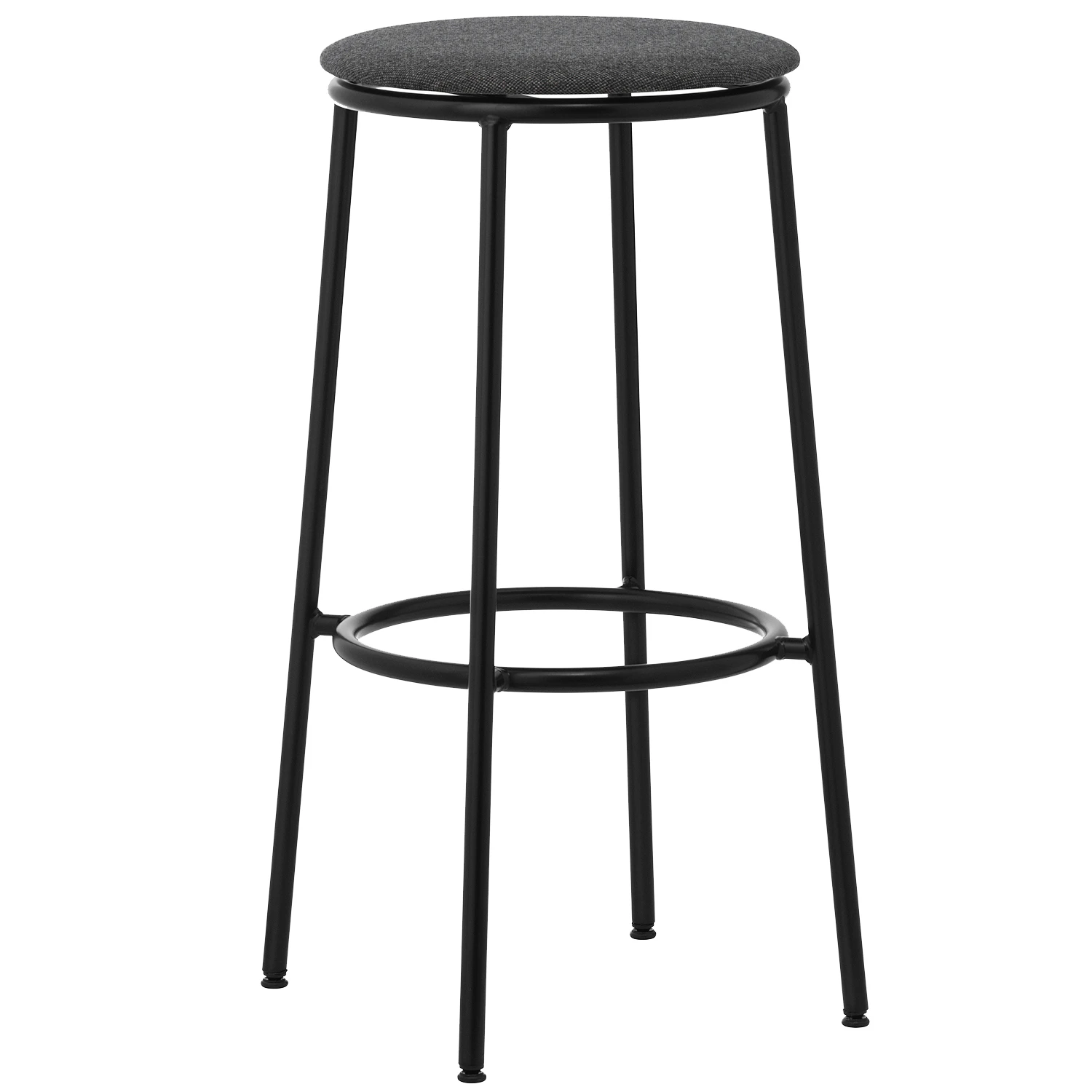 Normann Copenhagen Circa Barstol 75 Cm M&ouml;rkgr&aring; / Main Line Flax 16 - Barstolar St&aring;l M&ouml;rkgr&aring; - 506096