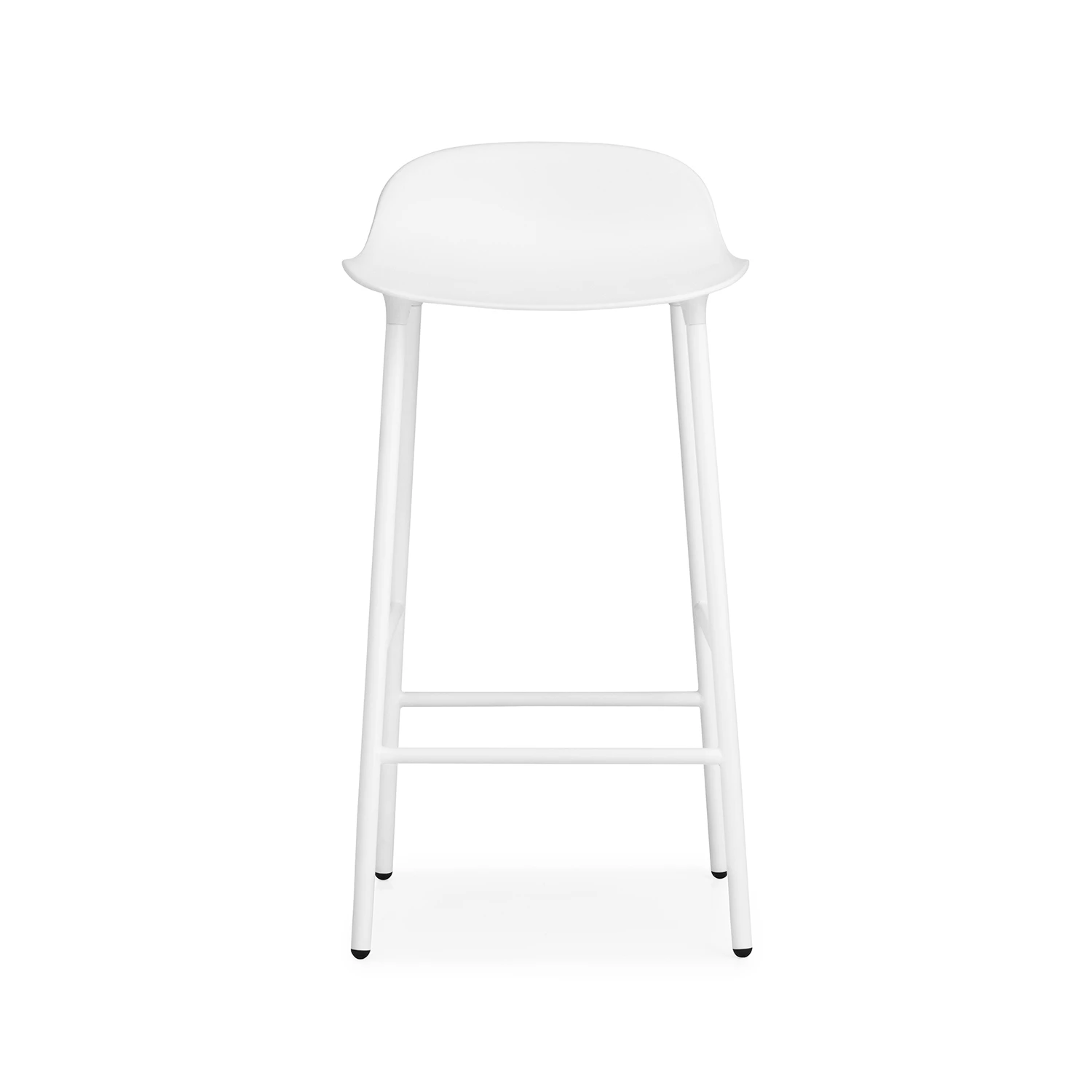 Normann Copenhagen Form Barstol ben 65 Cm Vit - Barstolar St&aring;l Vit - 602774