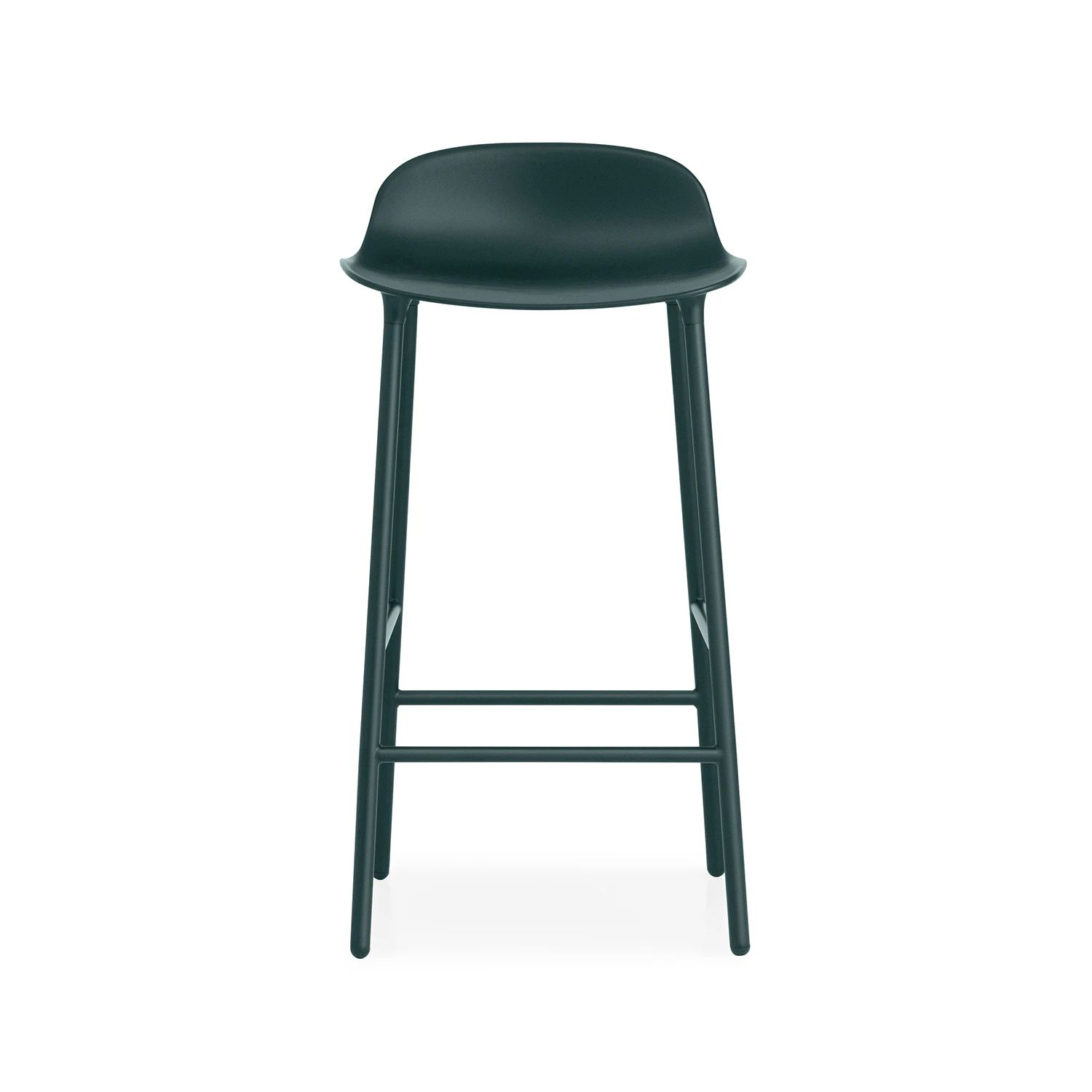 Normann Copenhagen Form Barstol ben 65 Cm Gr&ouml;n - Barstolar St&aring;l Gr&ouml;n - 602778