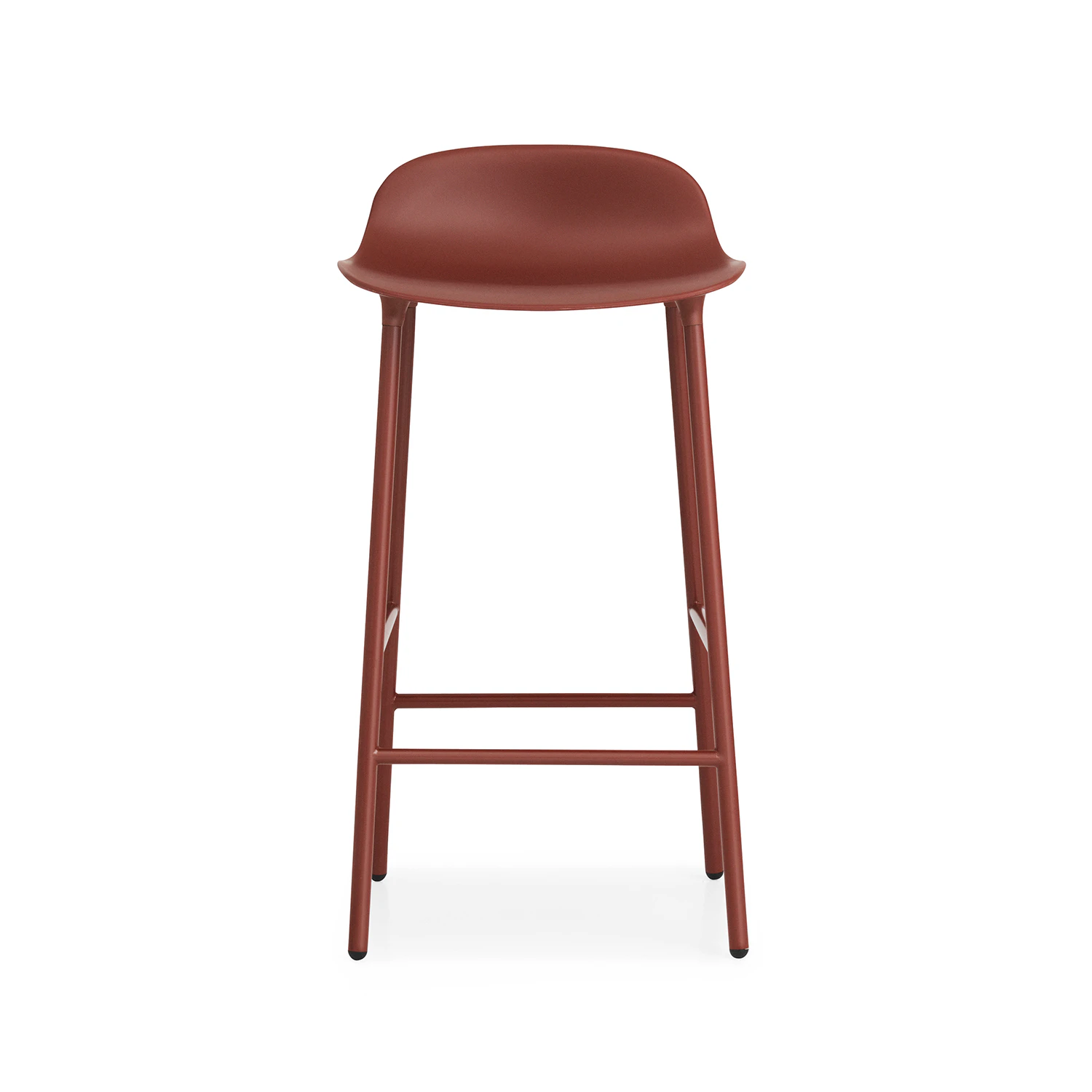 Normann Copenhagen Form Barstol ben 65cm R&ouml;d - Barstolar St&aring;l R&ouml;d - 602779