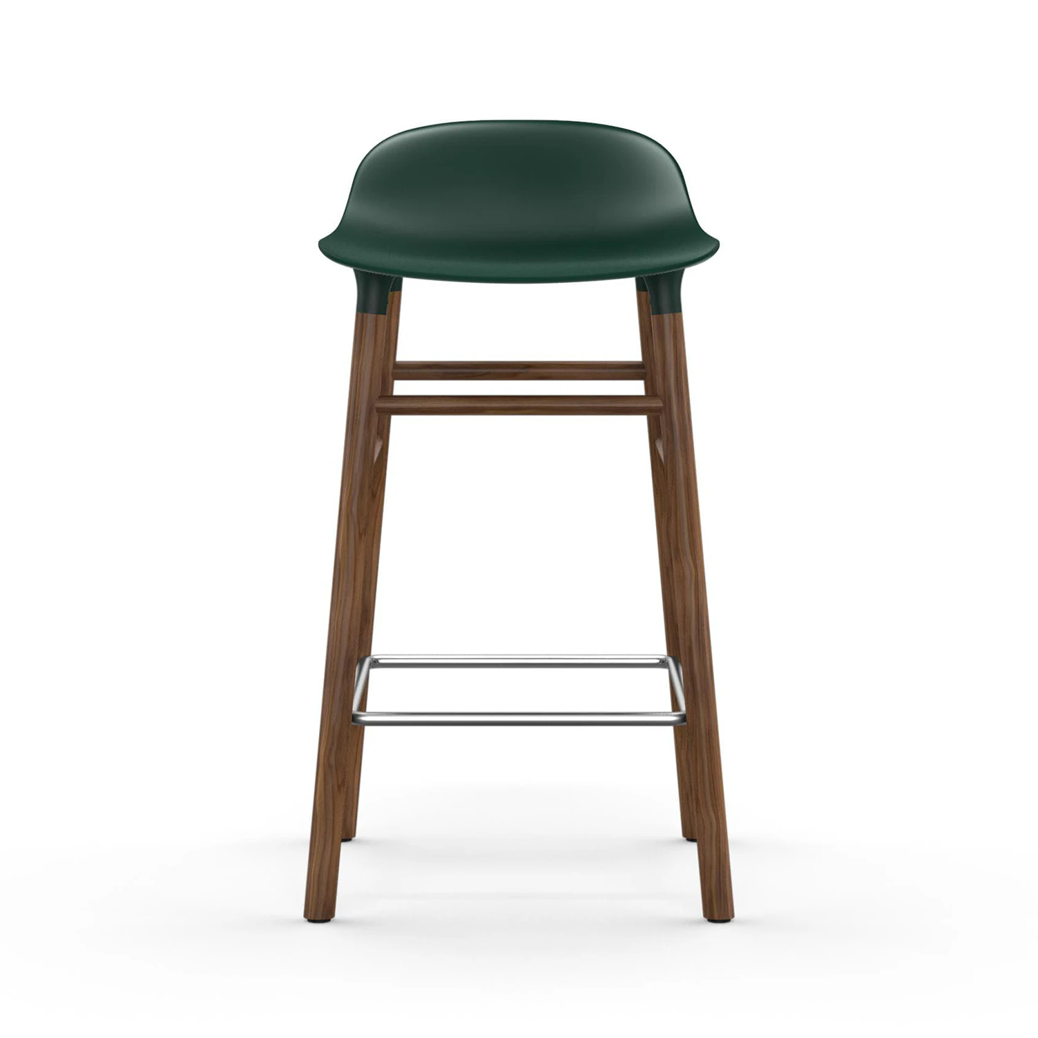 Normann Copenhagen Form Barstol sben 65cm Gr&ouml;n - Barstolar Valn&ouml;t Gr&ouml;n - 602790