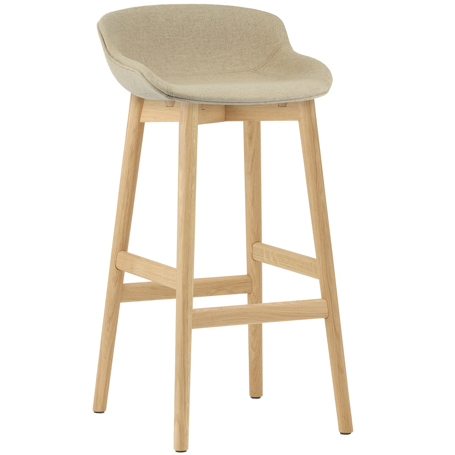Normann Copenhagen Hyg Barstol 75 Cm Sand / Ek - Barstolar Nyull Sand - 604448