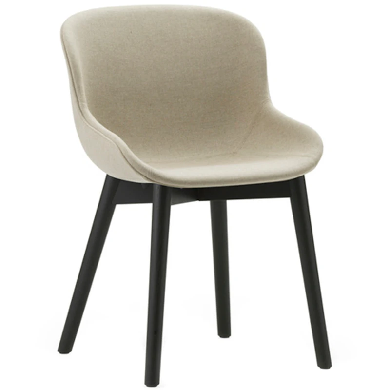 Hyg Stol, Sand / Svart Ek