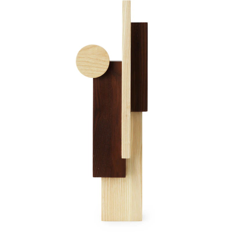 Join Skulptur Karboniserad Ask 40 cm