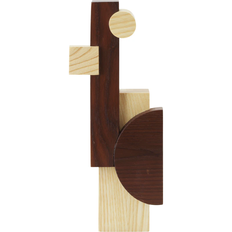 Join Skulptur Karboniserad Ask 28 cm