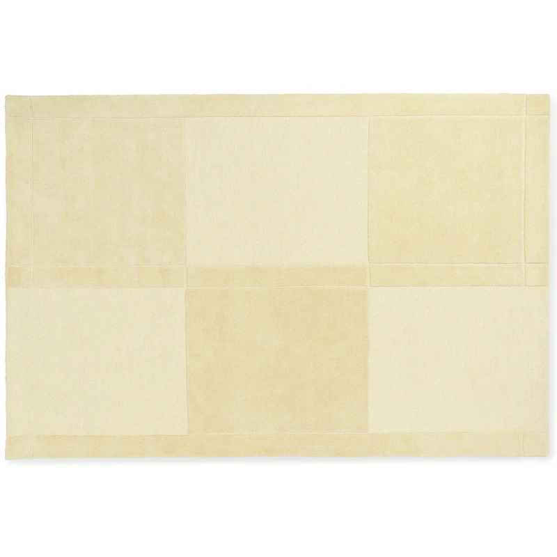 Level Matta 200x300 cm, Ljusgul