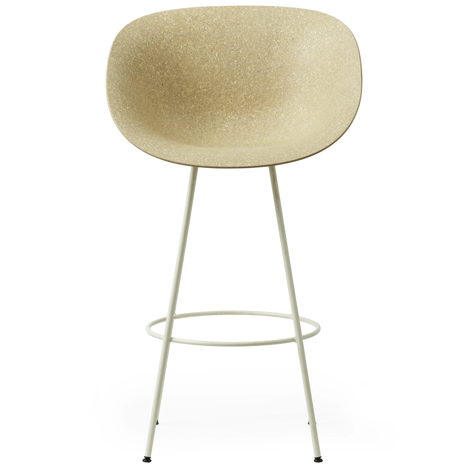 Normann Copenhagen Mat Barstol Karmstol 75 Cm Hemp / Cream - Barstolar Hampa Cream - 609257