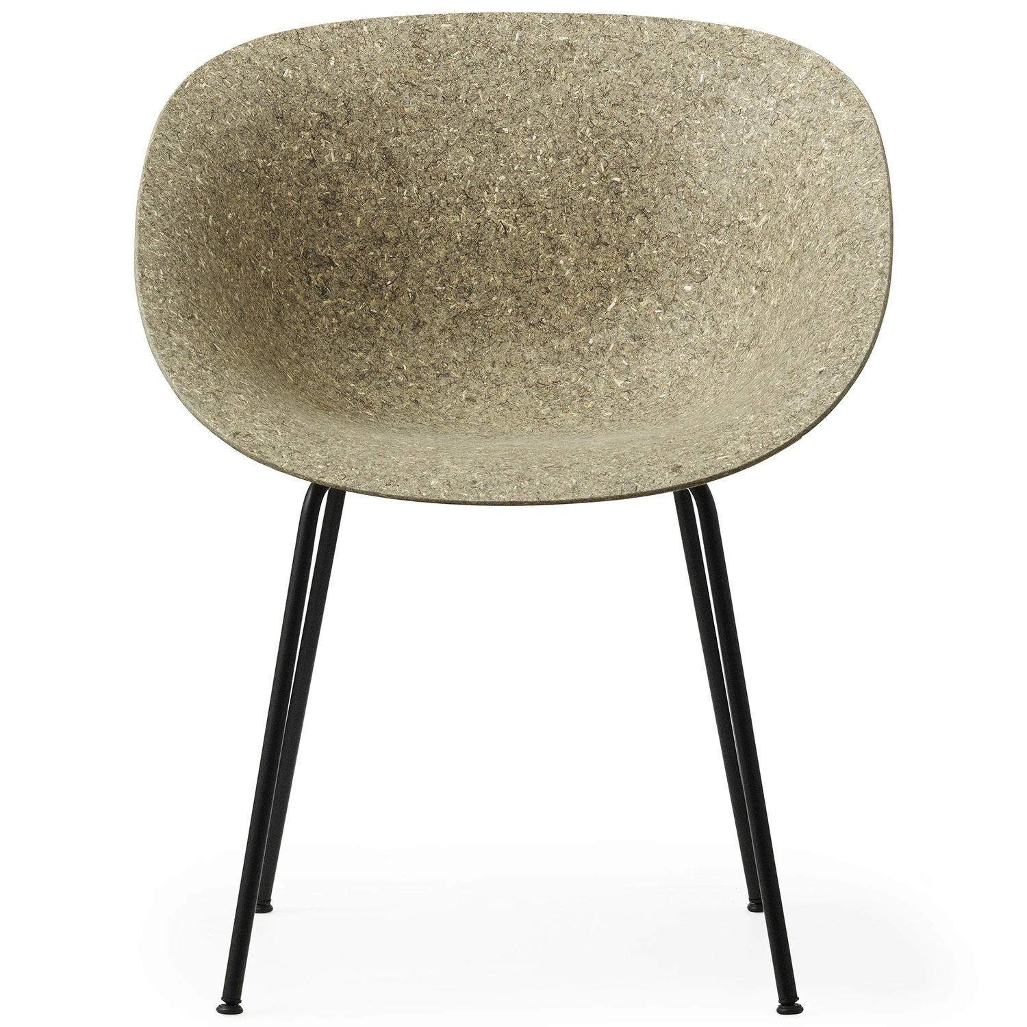 Normann Copenhagen Mat Karmstol Seaweed / Svart - Stolar Sj&ouml;gr&auml;s Svart - 609212