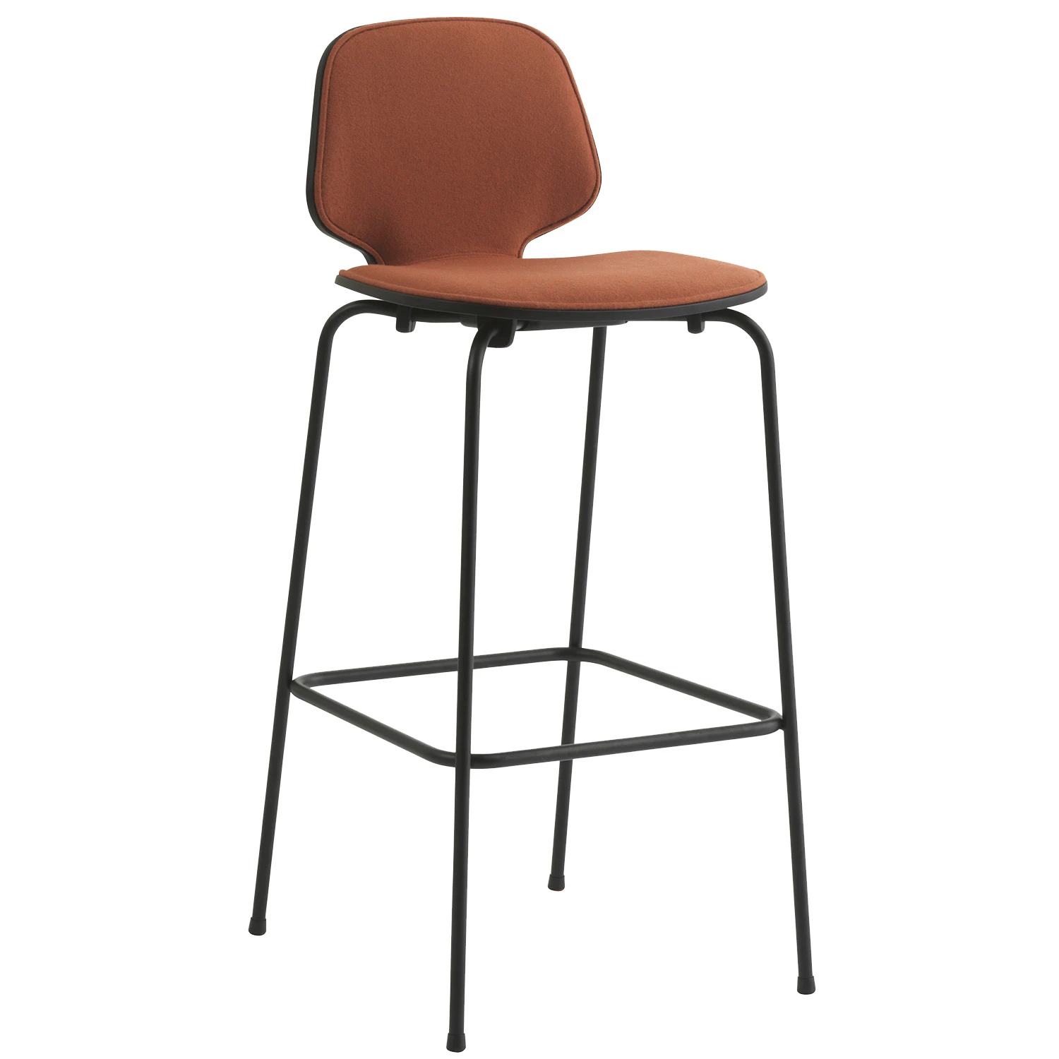 Normann Copenhagen My Chair Barstol 75 Cm Konjak / Svart - Barstolar St&aring;l Rostr&ouml;d - 601698