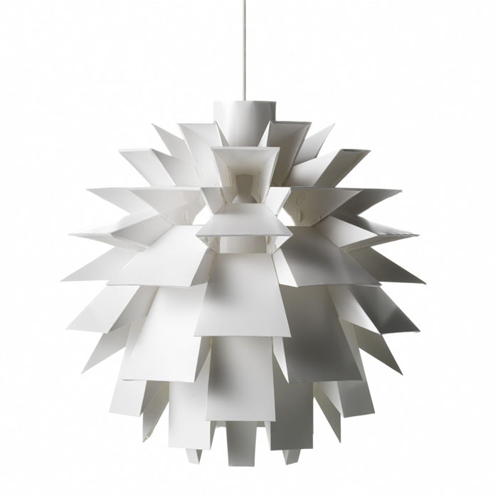 Normann Copenhagen Norm 69 Large - Lampskärmar Folieplast Vit - 501003