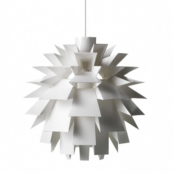 Normann Copenhagen Norm 69 X-large - Lampskärmar Folieplast Vit - 501005