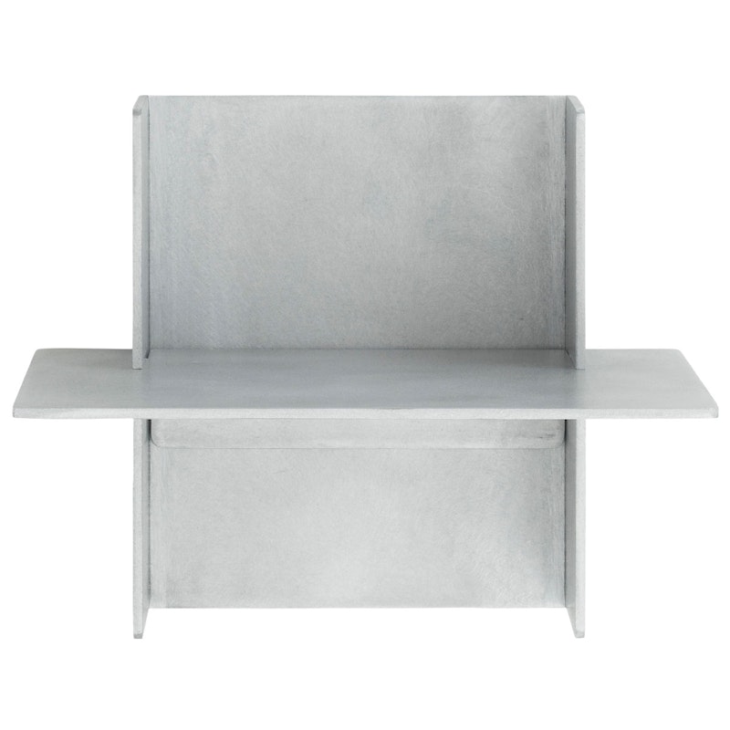 Alu Hylla Borstad Aluminium 25 cm