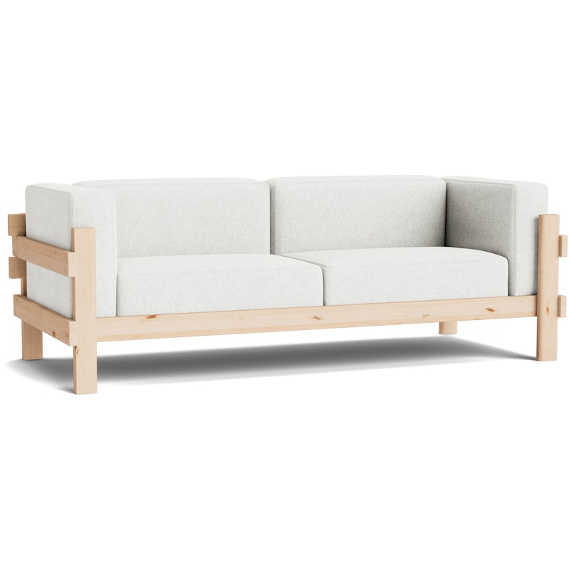 Kube 3-Sitssoffa, Pine / Hallingdal 110