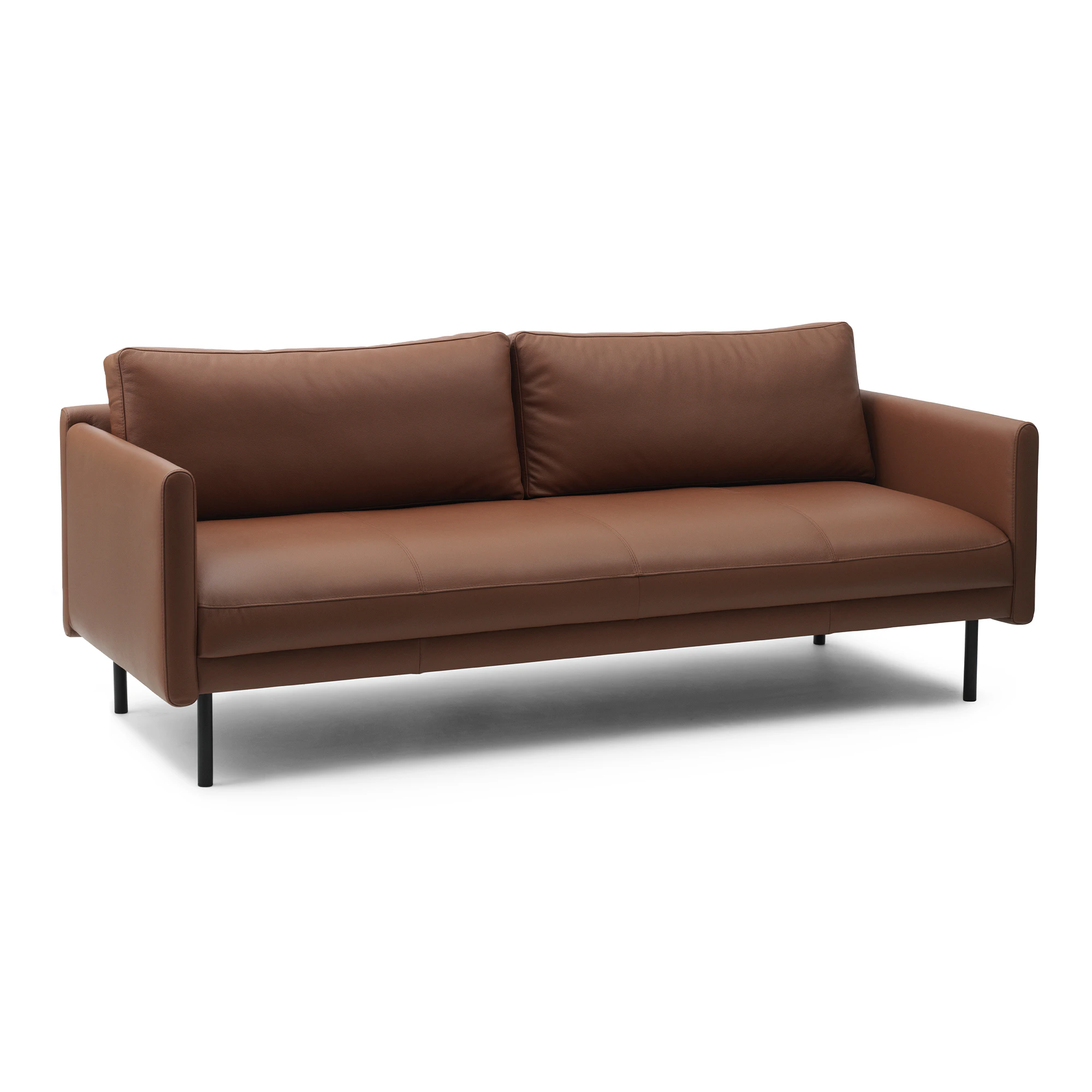 Normann Copenhagen Rar 3-sitssoffa Leather Cognac - 3-sitssoffor L&auml;der Leather Cognac - 608249
