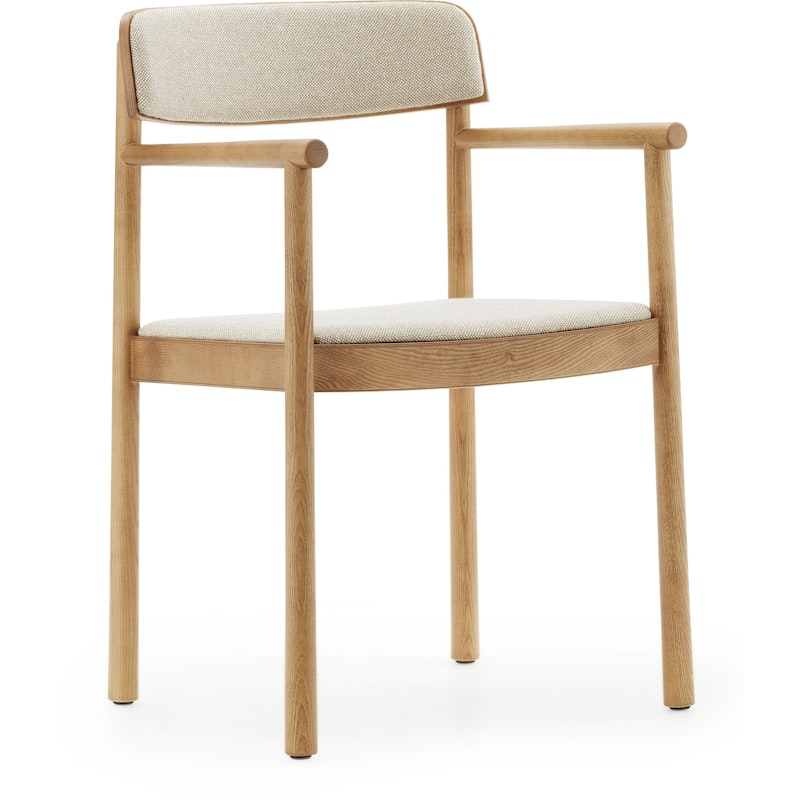 Timb Stol Med Armstöd, Tan / Hallingdal 220