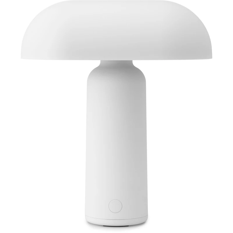 Porta Bordslampa Portabel, Vit