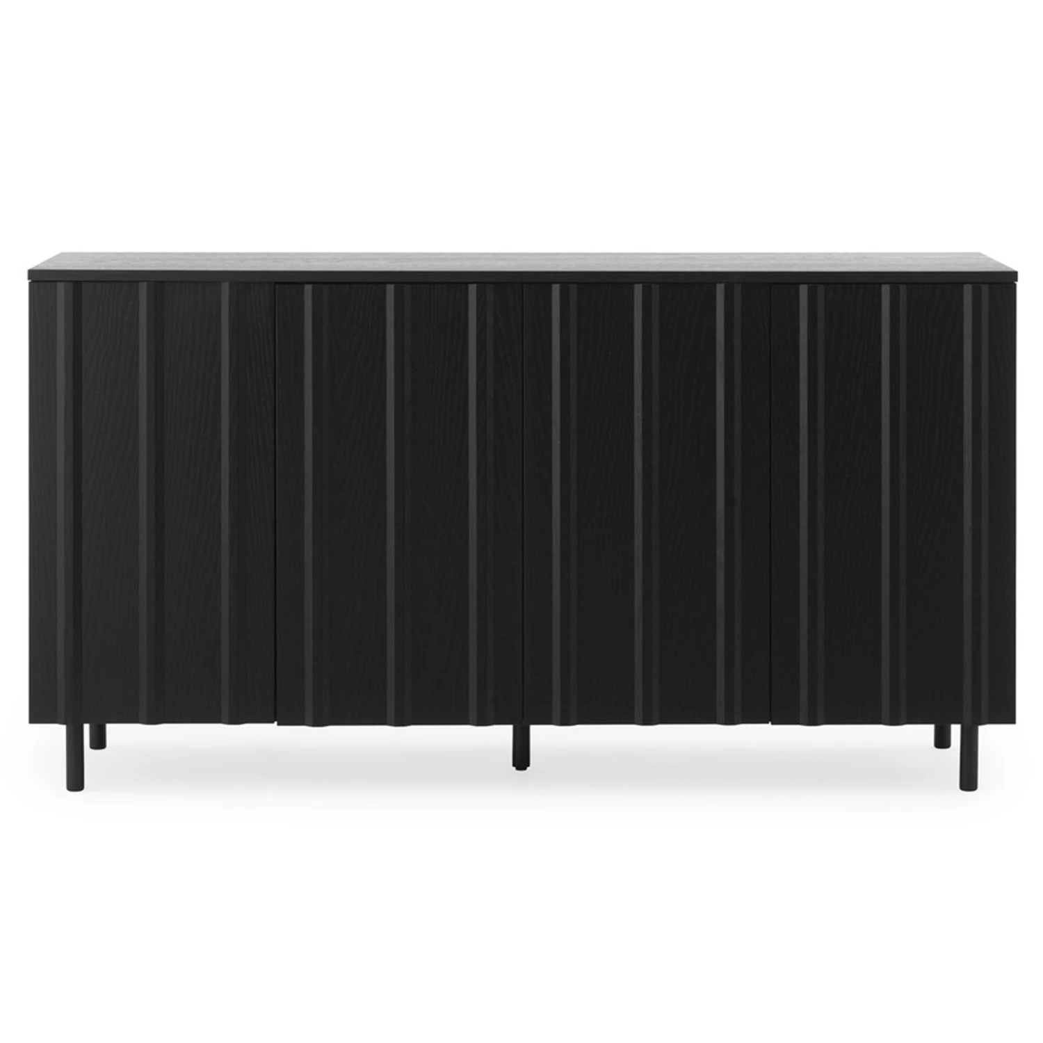 Normann Copenhagen Rib Sk&auml;nk Ek Svart - Sk&auml;nkar & sideboards Ekfan&eacute;r Svart - 607753